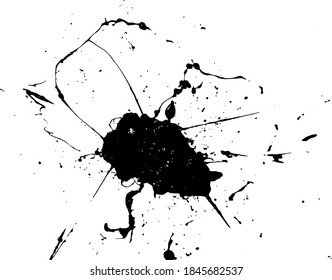 Mancha De Esplandor De Desplome De Grunge Con Distancia