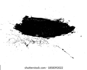 farbige Schmutzspritzer-Banner