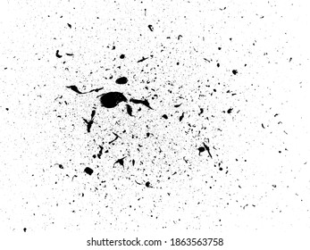 Grunge Distressed Splatter Splash Stain