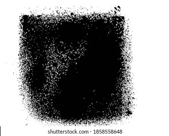 Grunge Distressed Square Paint Background Overlay Texture