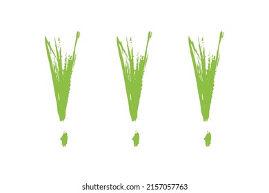 Grunge doodle sketch exclamation and question marks vector set. Collection of question mark and exclamation marks illustration.