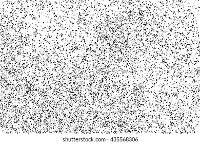 Grunge dot background. Black circular pattern. Vector.