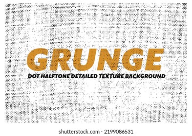 Fondo detallado de textura del semitono de punto de Grunge