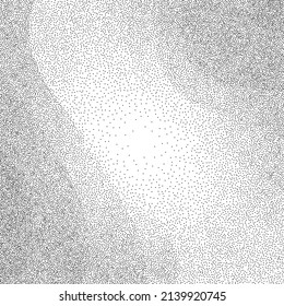 Grunge Dot Texture Background. Halftone Pattern, Half Tone Gradient, Dotted Design, Print with Gradients Dots Vector Illustration