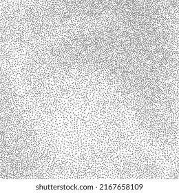 Fondo de textura de punto de descomposición. Patrón de semitono, degradado de medio tono, diseño con puntos, impresión con imagen vectorial de puntos graduados