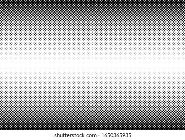 Fondo de puntos gruesos. Patrón con problemas de semitono. Textura moderna de moda. Fondo blanco y negro. Ilustración del vector