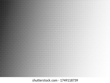 Grunge Dots Background. Halftone Distressed Backdrop. Modern Pattern. Abstract Overlay. Vector illustration