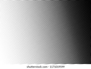 Grunge Dots Background. Halftone Gradient Pattern. Modern Texture. Pop-art Abstract Backdrop. Vector illustration