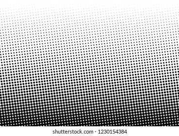 Grunge Dots Background. Pop-art Abstract Overlay. Points Texture. Gradient Vintage Backdrop. Vector illustration