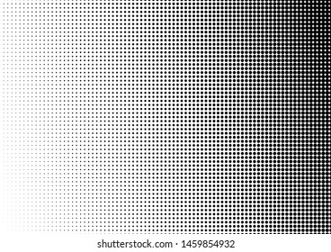 Grunge Dots Background. Pop-art Backdrop. Points Overlay. Modern Texture. Vector illustration