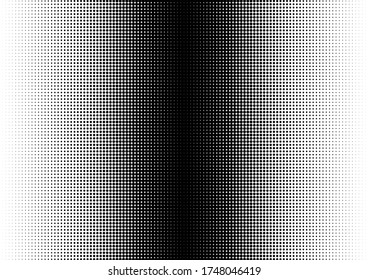 Grunge Dots Background. Pop-art Texture. Abstract Gradient Pattern. Vintage Distressed Overlay. Vector illustration