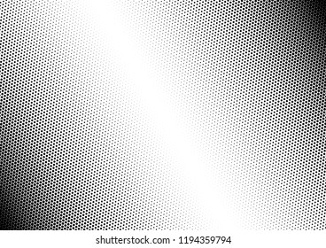 Grunge Dots Background. Vintage Gradient Pattern. Modern Backdrop. Halftone Pop-art Texture. Vector illustration