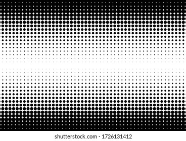 Grunge Dots Background. Vintage Overlay. Points Fade Backdrop. Halftone Pop-art Texture. Vector illustration