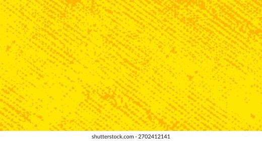 Grunge puntos medio tono fondo amarillo con fondo naranja con textura. Diseño moderno del color de la textura. Ilustración vectorial