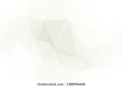 Grunge dots pattern texture background. Low poly design. Modern gradient monochrome dotted vector illustration. Abstract wavy lines. Triangular polygon backdrop