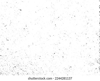 Grunge dots and points vector texture background. Abstract grainy overlay. Vintage grain backdrop. Vector graphic illustration with transparent white. EPS10.