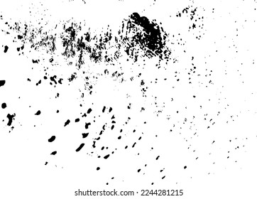 Grunge dots and points vector texture background. Abstract grainy overlay. Vintage grain backdrop. Vector graphic illustration with transparent white. EPS10.