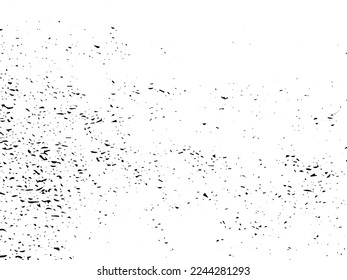 Grunge dots and points vector texture background. Abstract grainy overlay. Vintage grain backdrop. Vector graphic illustration with transparent white. EPS10.