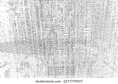 Grunge dots and points vector texture background. Abstract grainy overlay. Vintage grain backdrop. Vector graphic illustration with transparent white. EPS10.