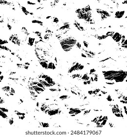 Fondo de textura de Vector de puntos y puntos de grunge. Abstractas superposición granulada. Fondo de grano de Antiguas. Ilustración gráfica de Vector con blanco transparente. EPS10.