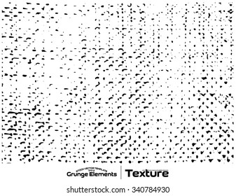 Grunge dots texture background - abstract isolated stock vector template - easy to use
