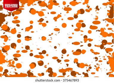 Grunge dots texture background - abstract isolated stock vector template - easy to use
