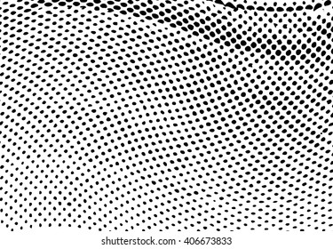 Grunge dots texture background - abstract isolated stock vector template - easy to use