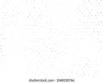 Grunge dotted backdrop with circles, dots, point small and large scale. Design element for web banners, posters, cards, wallpapers, sites, panels. Black and white color Vector illustration