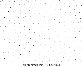 Grunge dotted backdrop with circles, dots, point small and large scale. Design element for web banners, posters, cards, wallpapers, sites, panels. Black and white color Vector illustration