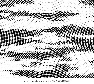 Grunge dotted backdrop with circles, dots, point. Design element for web banners, posters, cards, wallpapers, sites. Black and white color