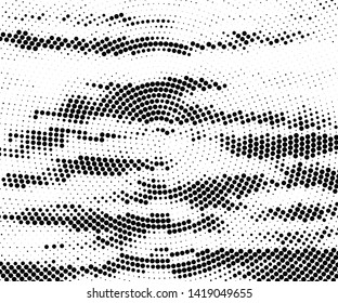 Grunge dotted backdrop with circles, dots, point. Design element for web banners, posters, cards, wallpapers, sites. Black and white color