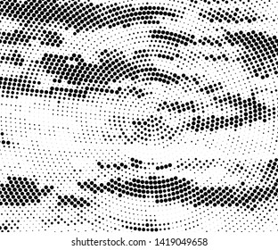 Grunge dotted backdrop with circles, dots, point. Design element for web banners, posters, cards, wallpapers, sites. Black and white color