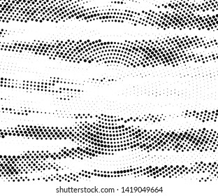 Grunge dotted backdrop with circles, dots, point. Design element for web banners, posters, cards, wallpapers, sites. Black and white color