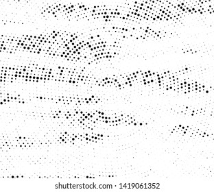 Grunge dotted backdrop with circles, dots, point. Design element for web banners, posters, cards, wallpapers, sites. Black and white color
