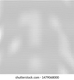 Grunge dotted backdrop with circles, dots, point. Abstract monochrome halftone pattern. Black and white color