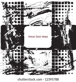 grunge dotted background