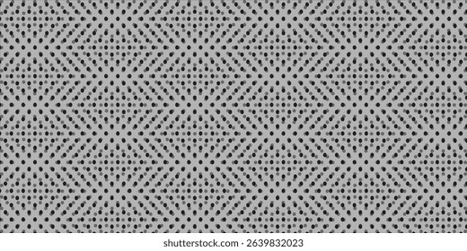 Grunge dotted halftone gradient background. Faded grit noise texture. White and black wallpaper. Retro pixelated backdrop. Anime or manga style comic overlay. Vector .