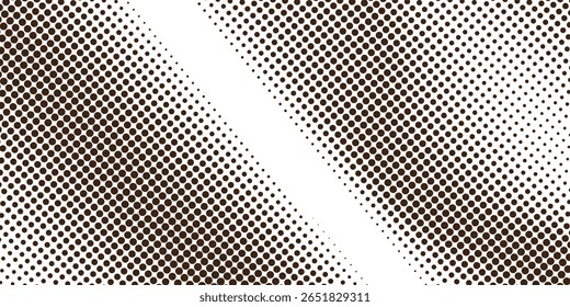 Fundo gradiente de meio-tom pontilhado gradiente. Textura de ruído de grão desbotado. Papel de parede branco e preto. Fundo retro pixelizado. Anime ou manga estilo história em quadrinhos. Modelo texturizado de design gráfico vetorial.