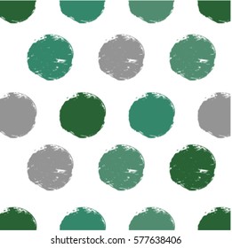 Grunge dotted pattern. vector Illustration. Vintage Circles. Abstract Background for your design.