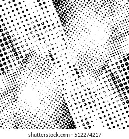 Grunge dotted surface. Vector illustration.