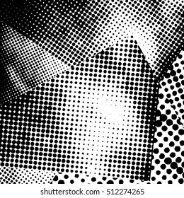 Grunge dotted surface. Vector illustration.