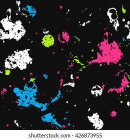 Grunge drops seamless texture