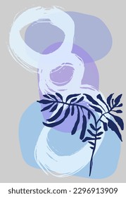Grunge Dry Brush Abstract Contemporary Pastel Pattern