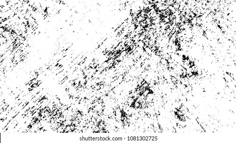 Grunge dust messy background. Distressed spray grainy overlay texture. Dirty powder rough empty cover template. Aged splatter crumb wall backdrop. Weathered drips aging design element. EPS10 vector.