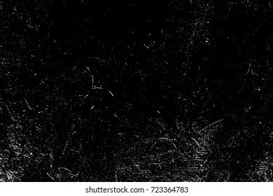 Grunge dust messy background. Distressed spray grainy overlay texture. Dirty powder rough empty cover template. Aged splatter crumb wall backdrop. Weathered drips aging design element. EPS10 vector.