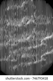Grunge Dust Messy Background. Easy To Create Abstract Vintage, Dotted, Scratched Effect With Grain And Noise. Aged Design Element. Black and White Vector
