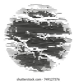Grunge Dust Messy Background. Easy To Create Abstract Vintage, Dotted, Scratched Effect With Grain And Noise. Aged Design Element. Black and White Vector