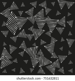 Grunge Dust Messy Background. Easy To Create Abstract Vintage, Dotted, Scratched Effect With Grain And Noise. Aged Design Element. Black and White Vector