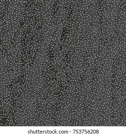 Grunge Dust Messy Background. Easy To Create Abstract Vintage, Dotted, Scratched Effect With Grain And Noise. Aged Design Element. Black and White Vector