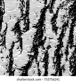 Grunge Dust Messy Background. Easy To Create Abstract Vintage, Dotted, Scratched Effect With Grain And Noise. Aged Design Element. Black and White Vector